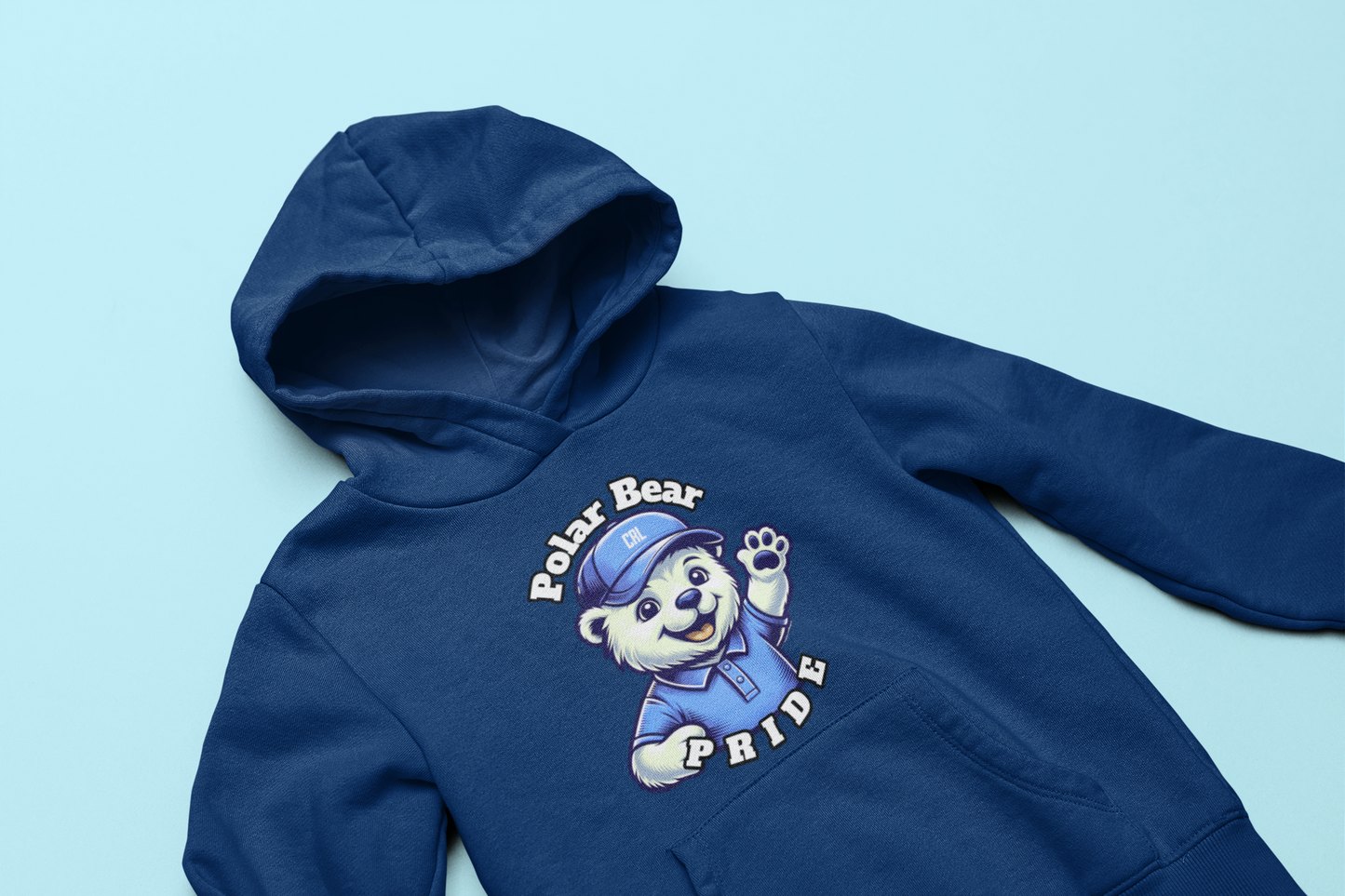 Lil’ Polar, Big Pride Long Hoodie-Youth Size