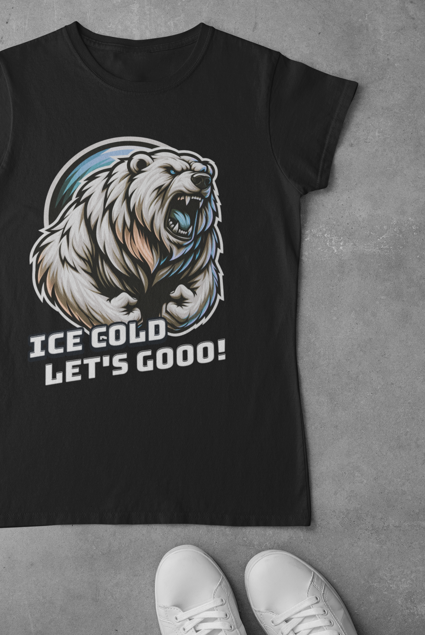 Ice Cold Let's Gooo Tee-Adult Size