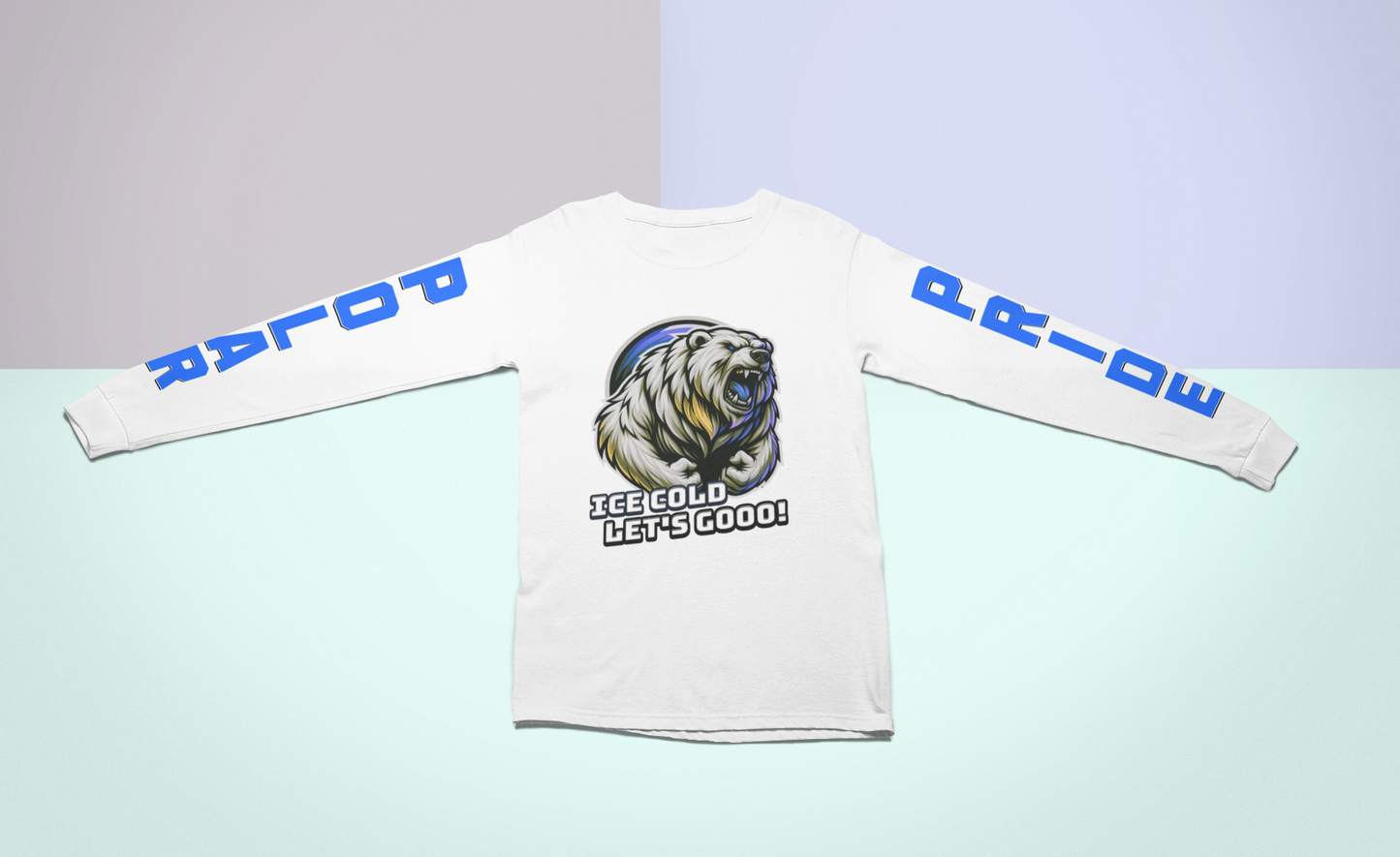 Ice Cold Let's Gooo Long Sleeve Tee - Youth Size