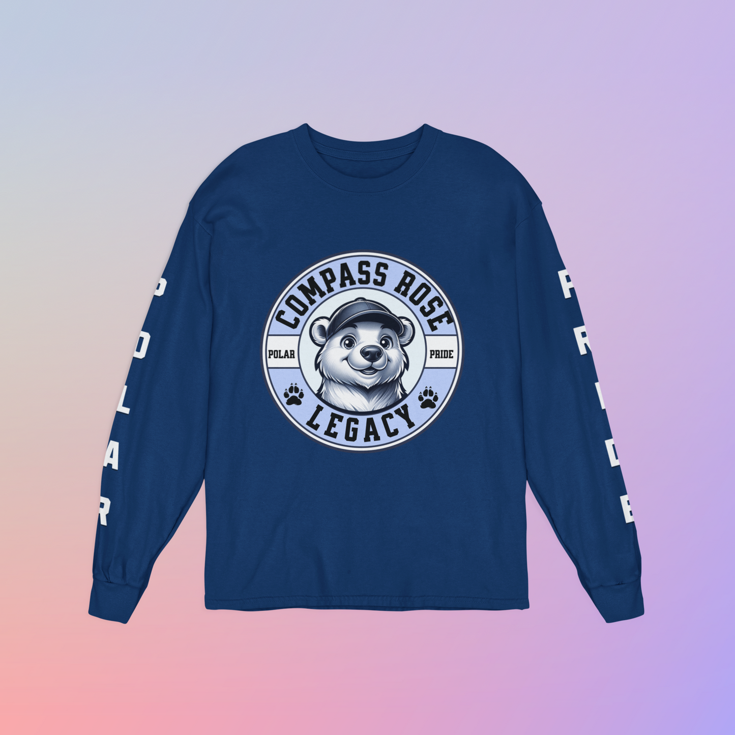 Polar Pride Certified Long Sleeve Tee-Youth Size