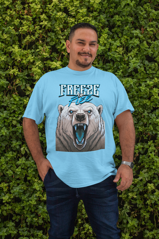 Freeze or Flee Tee-Plus Size