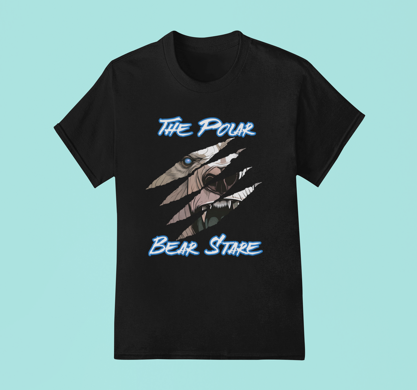 The Polar Bear Stare Graphic Tee-Adult Size