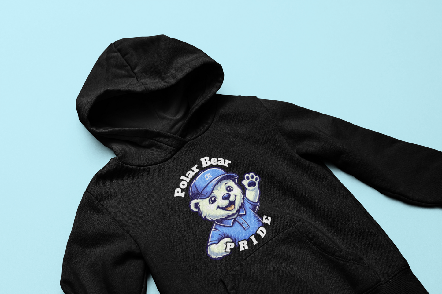 Lil’ Polar, Big Pride Long Hoodie-Youth Size
