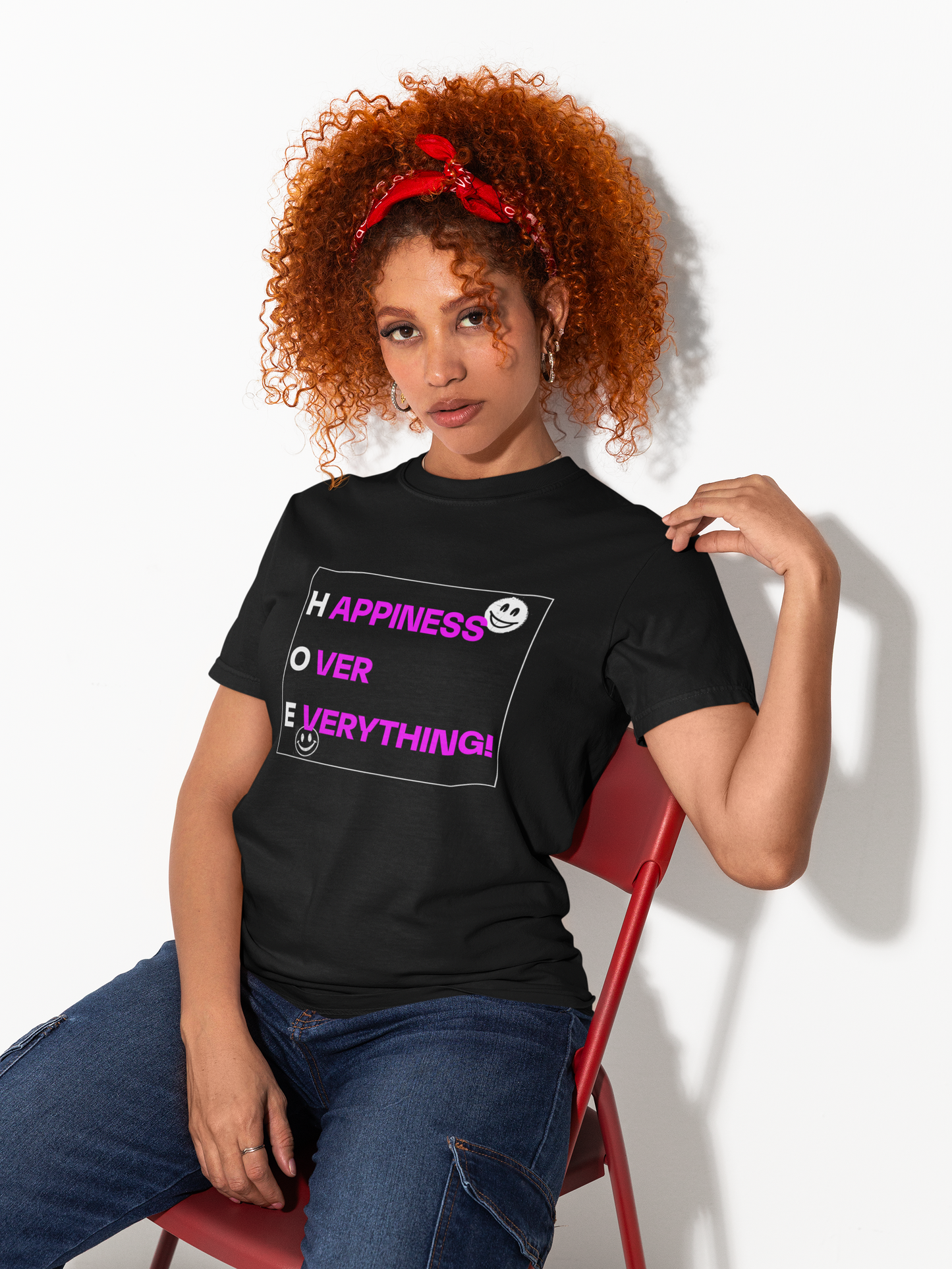 Happiness Over Everything Tee
