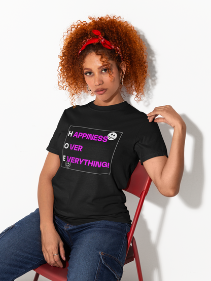 Happiness Over Everything Tee