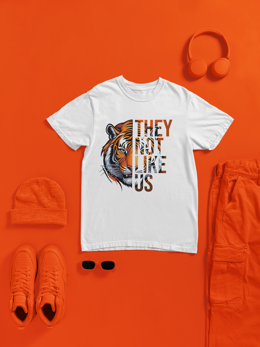 “They Not Like Us” Bengal Graphic Tee - Adult Size