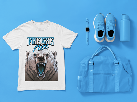 Freeze or Flee Tee-Adult Size