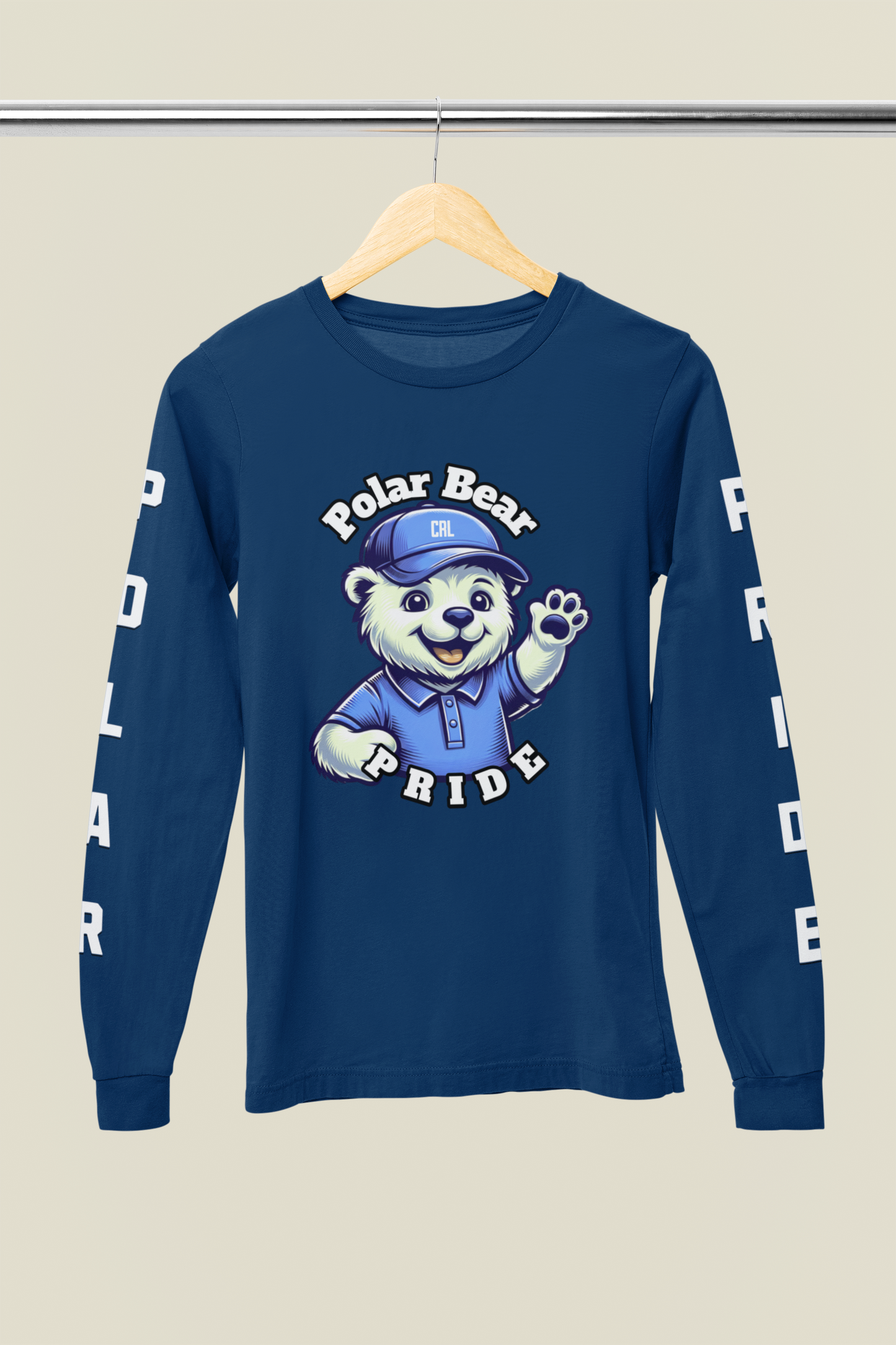 Lil’ Polar, Big Pride Long Sleeve Tee-Adult Size