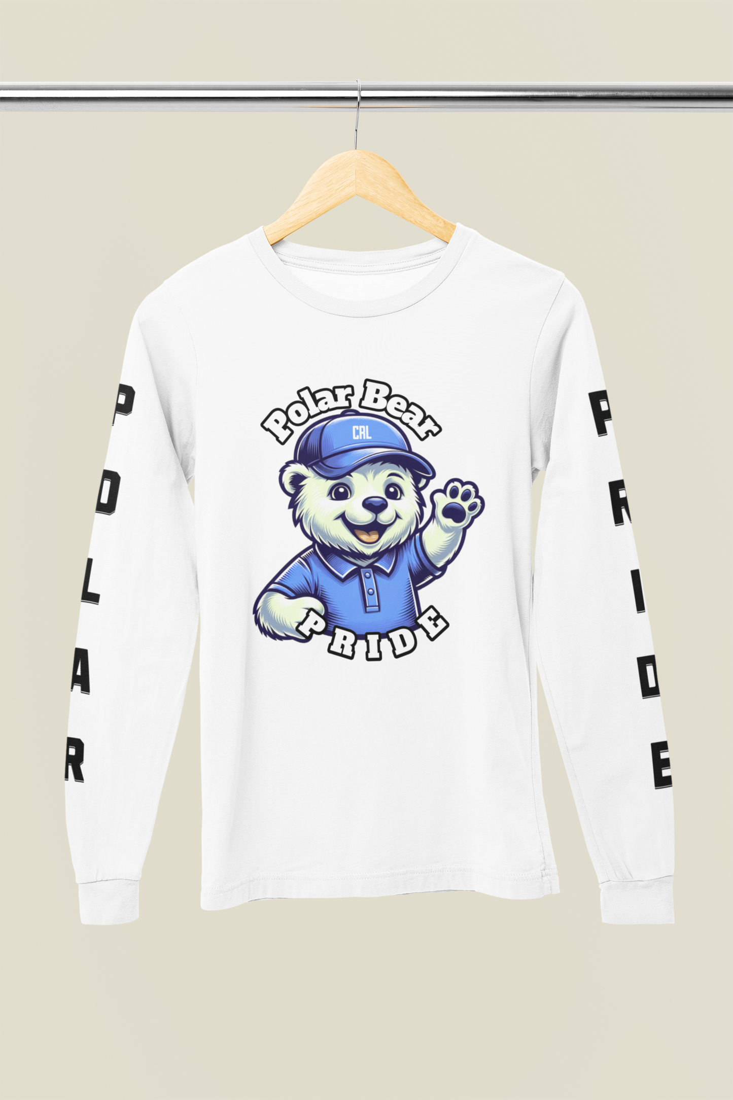 Lil’ Polar, Big Pride Long Sleeve Tee-Adult Size