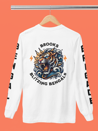 Brooks Blitzing Bengals Tee-Youth Size