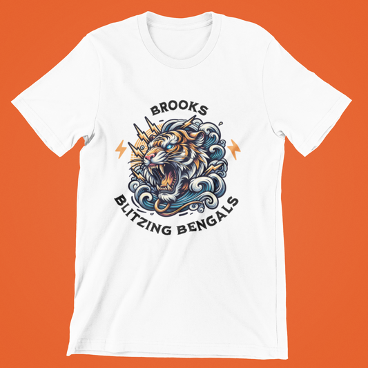 Brooks Blitzing Bengals Tee-Plus Size