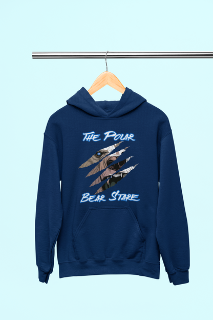 The Polar Bear Stare Hoodie-Adult Size