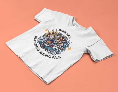 Brooks Blitzing Bengals Tee-Youth Size
