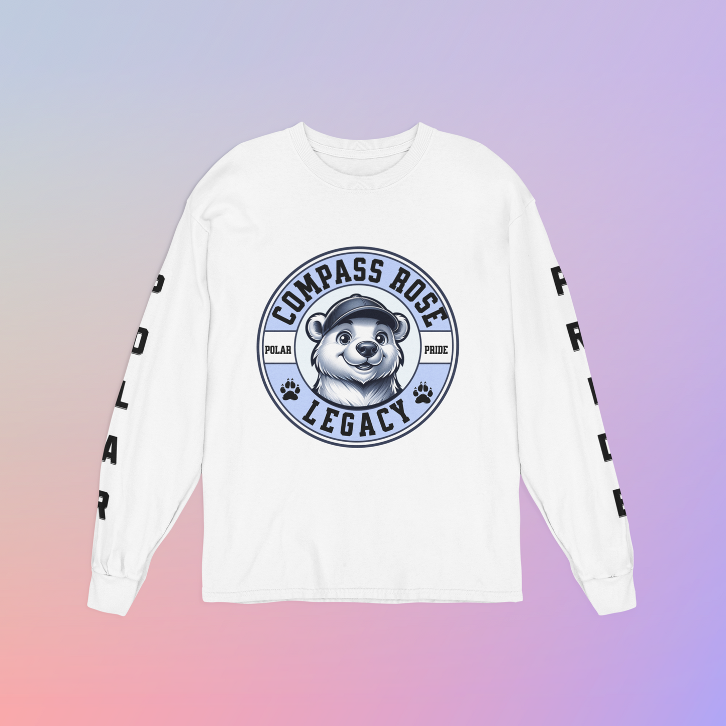 Polar Pride Certified Long Sleeve Tee-Youth Size