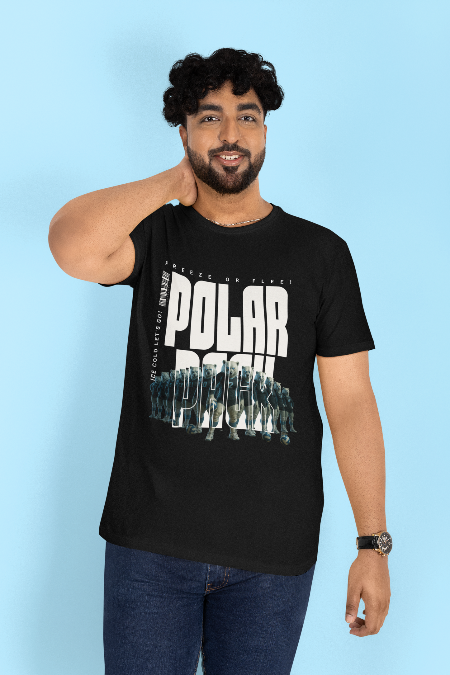 Ice Cold Energy Graphic Tee Volleyball Edition- Adult Size