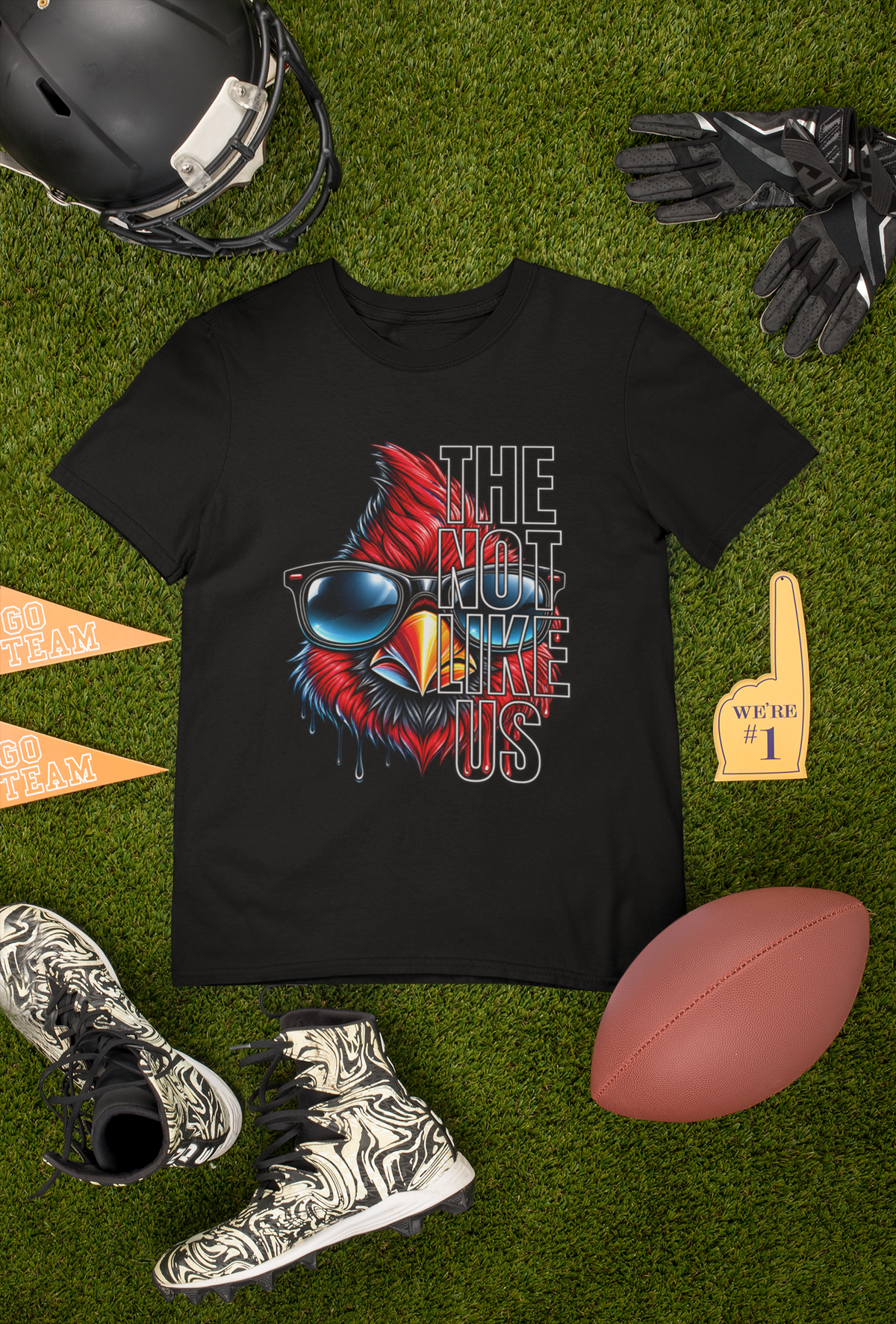 “They Not Like Us” Cardinal Tee
