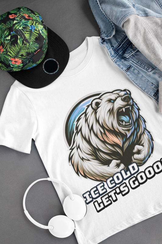 Ice Cold Let's Gooo Tee-Plus Size