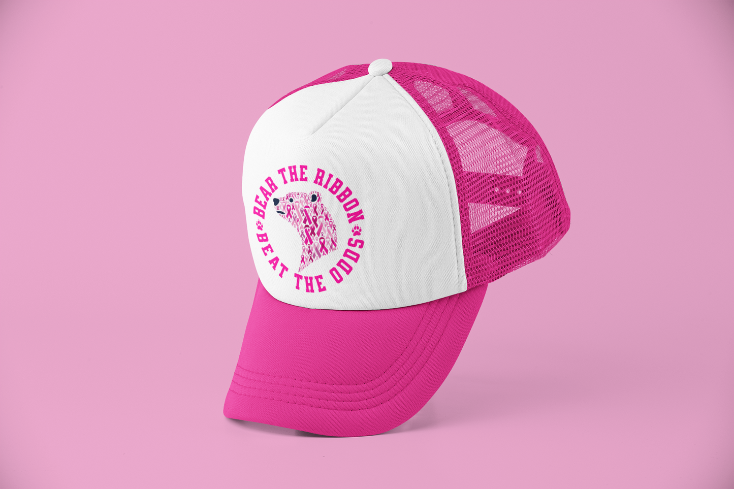 Polar Bears Care Cancer Awareness Hat