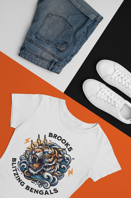 Brooks Blitzing Bengals Tee-Adult Size