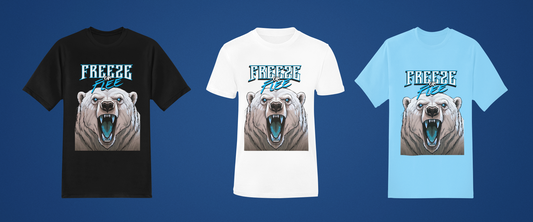 Freeze or Flee Tee-Plus Size