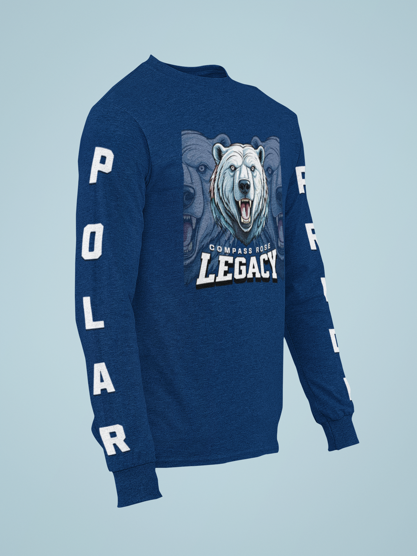 The Legacy Polar Bear Long Sleeve Tee - Adult Size