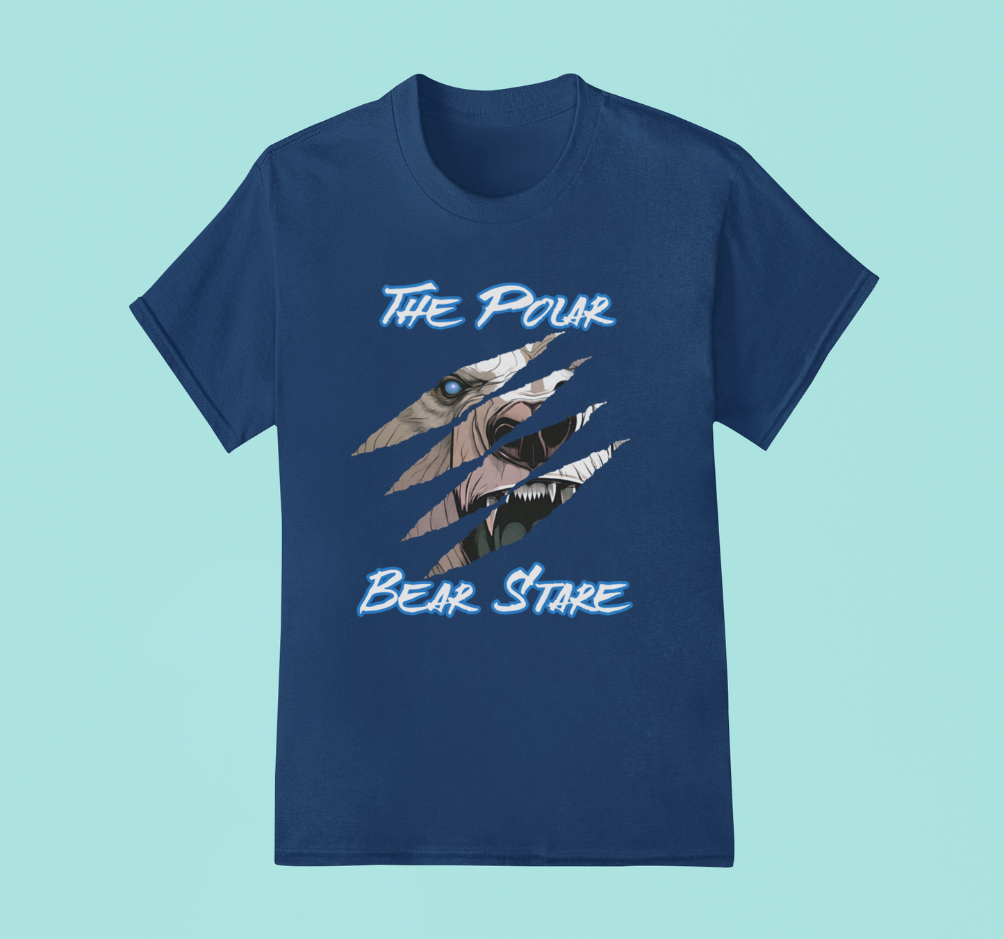 The Polar Bear Stare Graphic Tee-Adult Size