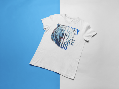 “They Not Like Us” Polar Bear Graphic Tee - Youth Size