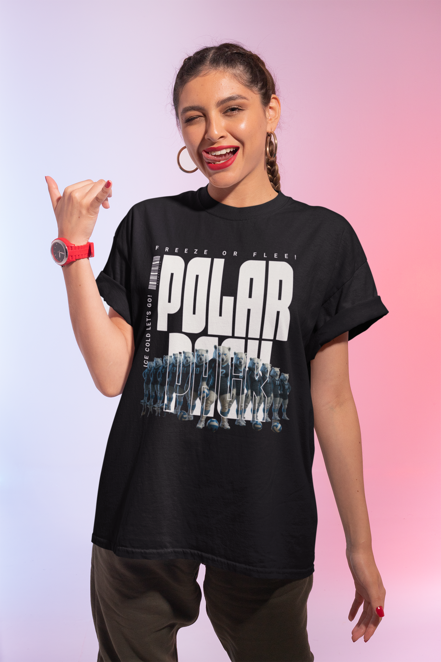 Ice Cold Energy Graphic Tee- Adult Size